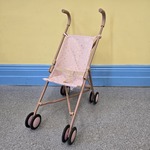 767: Pink baby doll stroller 
