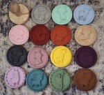 Animal Playdough stamps