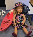 Baby doll water play- Savine