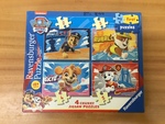 Paw Patrol puzzle set