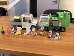 Bluey Garbage Truck and Tradie Ute