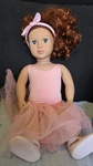 Red hair doll. Soft body