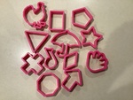 Playdough shapes