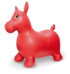 Red Bouncy Horse