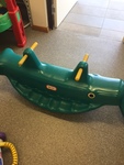 Ride on Whale Teeter Totter