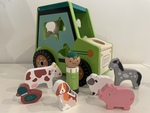 Green Tractor Play Set