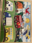Melissa and Doug vehicle puzzle