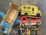 Peg People Vehicle Set