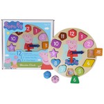 Peppa Pig Wooden Learning Clock