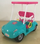 Barbie Golf Cart