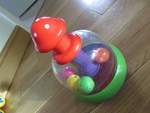 pop up spin round ball