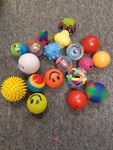 19 assorted balls