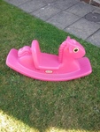 Pink Rocking Horse