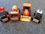 Wooden vehicles