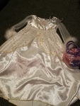 PRINCESS COSTUME 5-6 years with tiara and bag