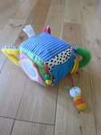 Softwood baby soft activity cube