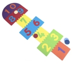 foam hopscotch