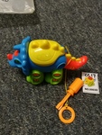 Deconstruct frilled dinosaur toy