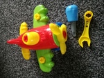 Deconstruct Aeroplane toy