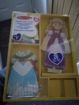 Magnetic DressUp Princess Wooden doll