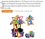 76 pcs magnetic building blocks