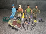 action man fighting set