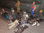 action man set with wolves