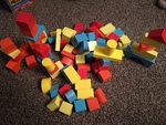 colourful building blocks
