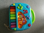baby piano and phone