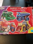 shaped vehicle puzzle