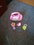 fisher price musical bag with 5 pieces
