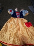 snow white dress, 3-4 years