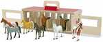melissa and doug show horse stable