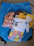 Rag doll (with bed)