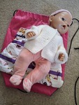 T732: Doll with clothes