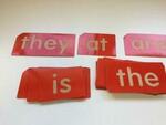 sight word tactile cards level 1
