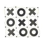 Noughts and Crosses game (giant) -  5x crosses, 4x noughts, bag