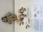 The 3 little pigs puppet set