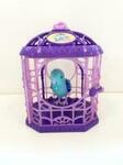 Singing bird in cage
