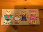 teddy bear family puzzle