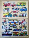 VEHICLE TRANSPORTATION PUZZLES x 2