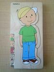BOARD PUZZLE BODY BOY LAYERED