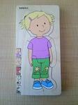 BOARD PUZZLE BODY GIRL LAYERED