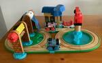 Thomas wooden track with transfer depo