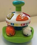 Bright Starts push spinner 4 x animal balls