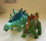 Dinosaur Duo - Turquoise, Green
