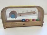 wooden ball toy with numbers 1 to 5