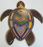 Aboriginal Art Turtle Floor Puzzle 