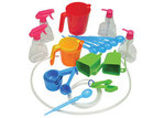 Measuring and pouring water play set