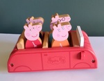 Peppa Pig car and family